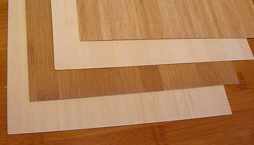 Bamboo Veneer Natural Vertical Boards : Blonde Bamboo Wood Veneer : Wood  Veneer Panels